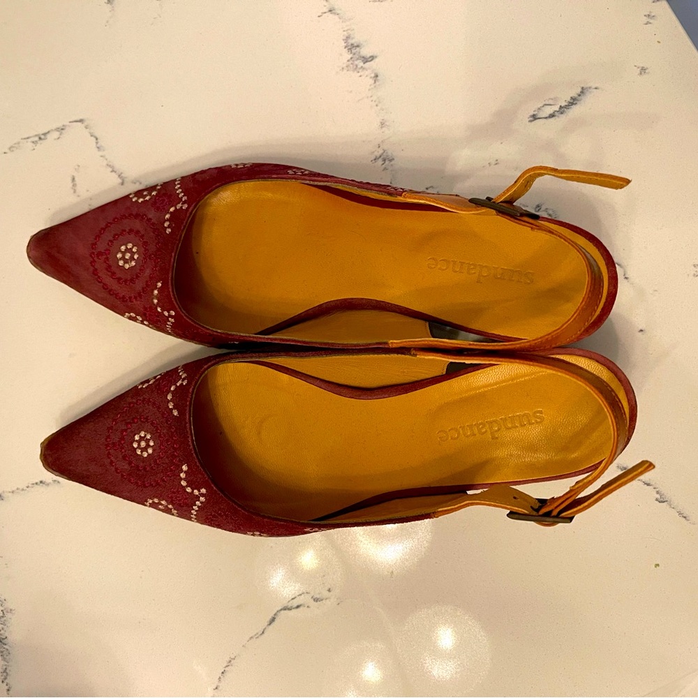 Sundance sling backs